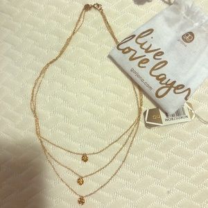 Gorjana layered Chloe necklace